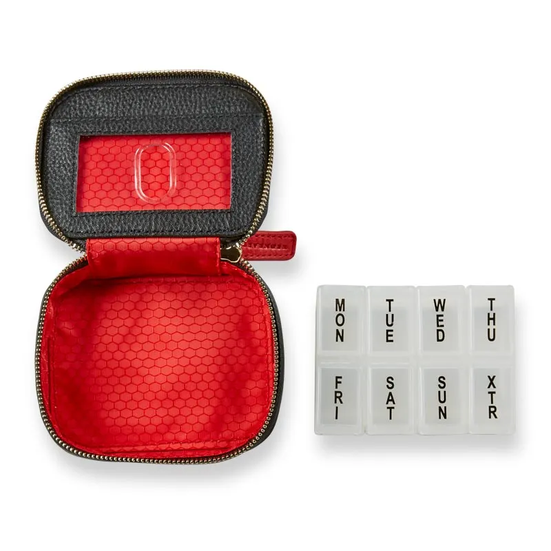 Leather Pill Organizer