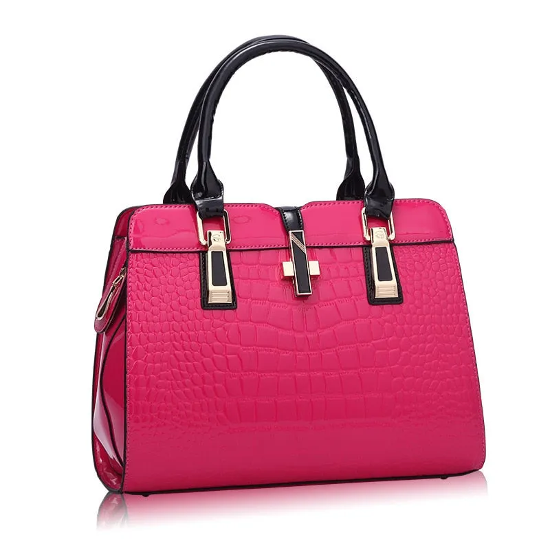Lorine PU Leather Luxury Handbags