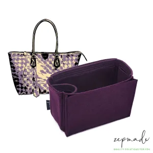 Louis Vuitton Caissa MM Purse Organizer Insert, Bag Organizer with Laptop Compartment and Single Bottle Holder