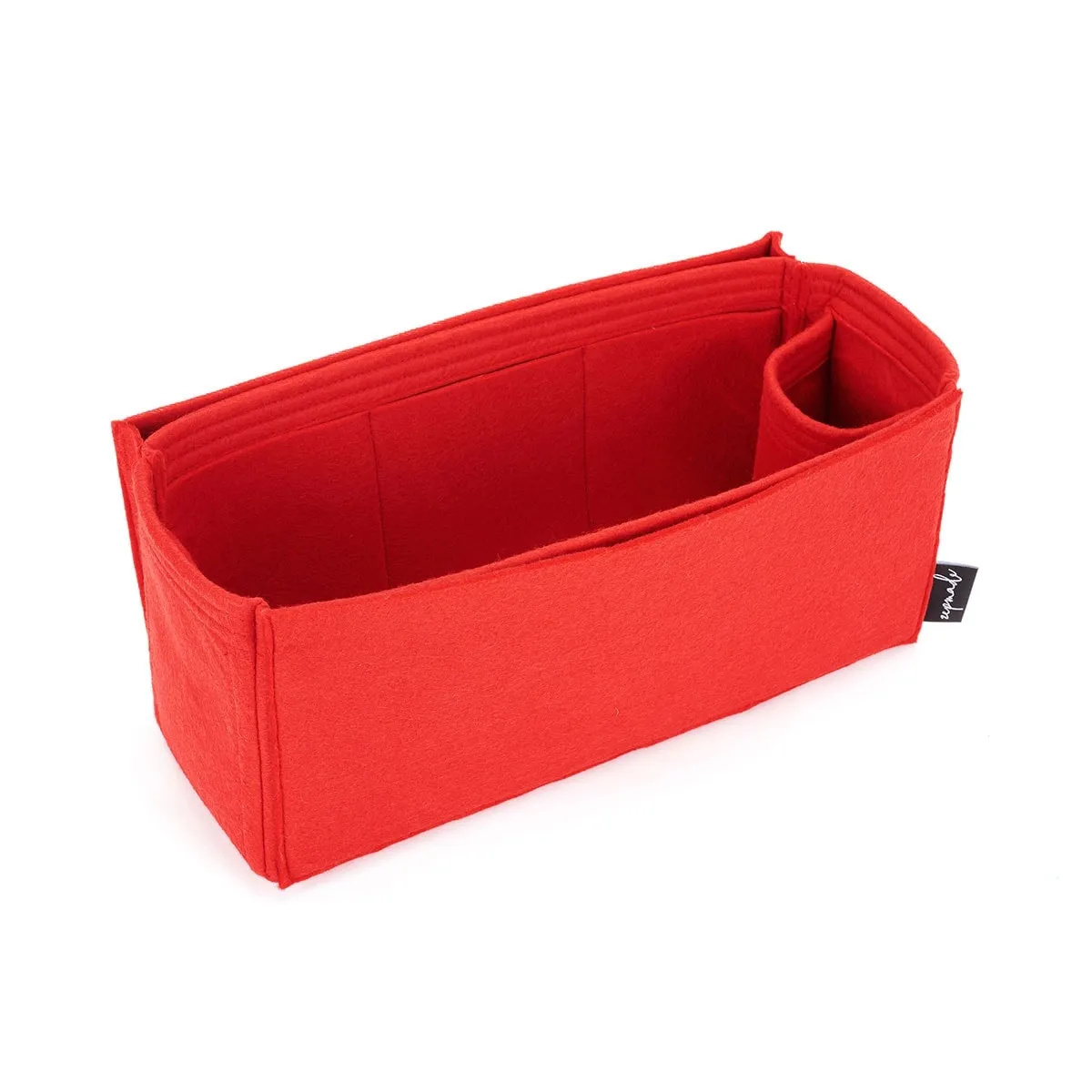 Louis Vuitton Onthego Purse Organizer Insert, Bag Organizer with Laptop Compartment and Single Bottle Holder