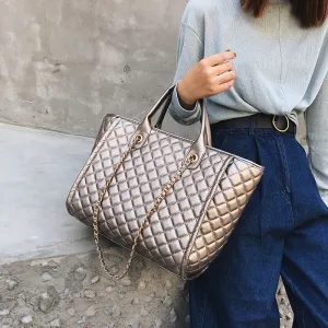 Luxury Handbags ,Large Shoulder Bag Women Leather Pu