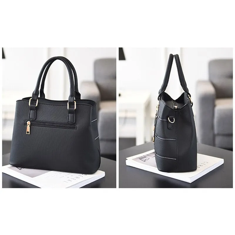 Luxury Handbags Women Bags Designer PU Leather Casual Tote Bag Ladies Hand Bags Women Shoulder Messenger Bag Sac A Main Femme