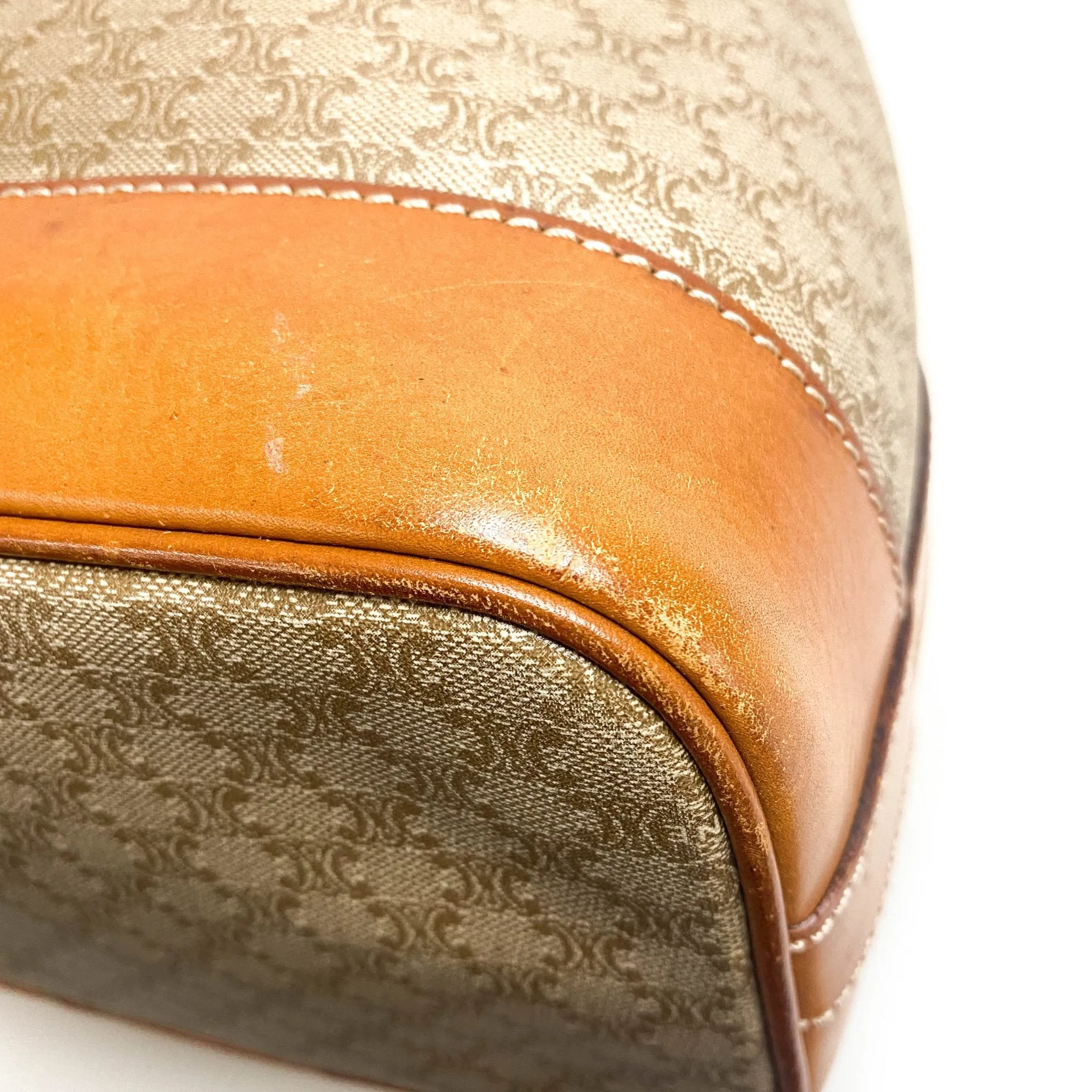 Macadam Triomphe Canvas Bucket Bag