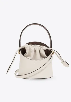 Mini Saturno Leather Shoulder Bag