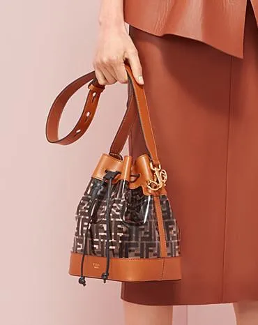 Mon Tresor Bag in Pu, Black