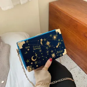 Moon and Stars Mini Crossbody Bag