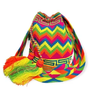 Neon Crochet Bags | Large