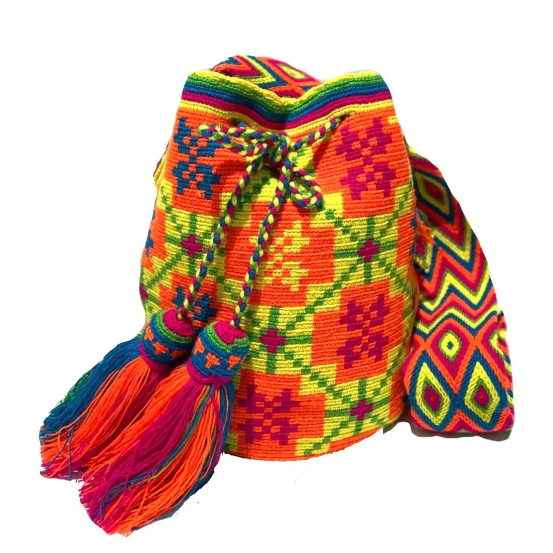 Neon Crochet Bags | Large