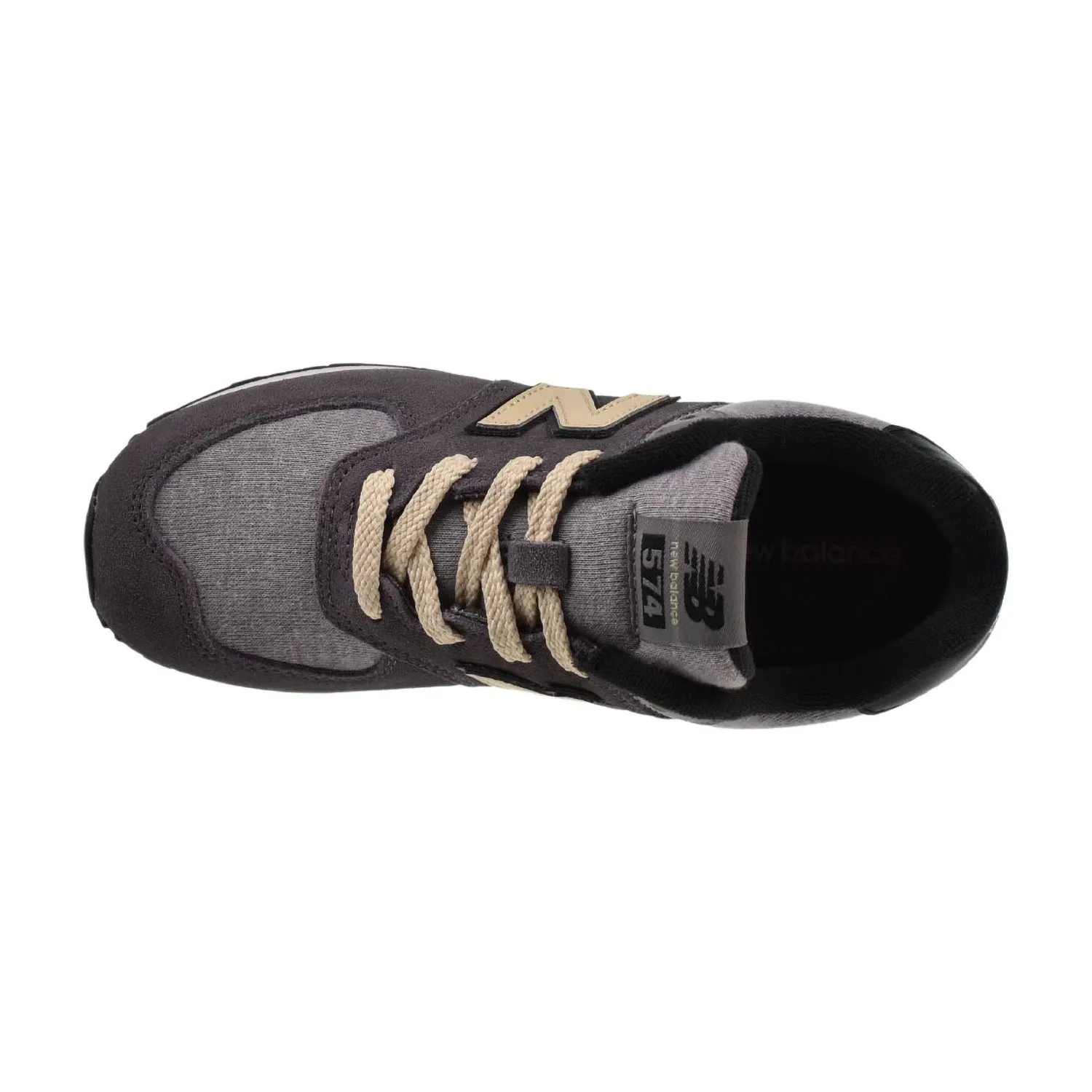 New Balance 574 Little Kids' Shoes Black-Beige