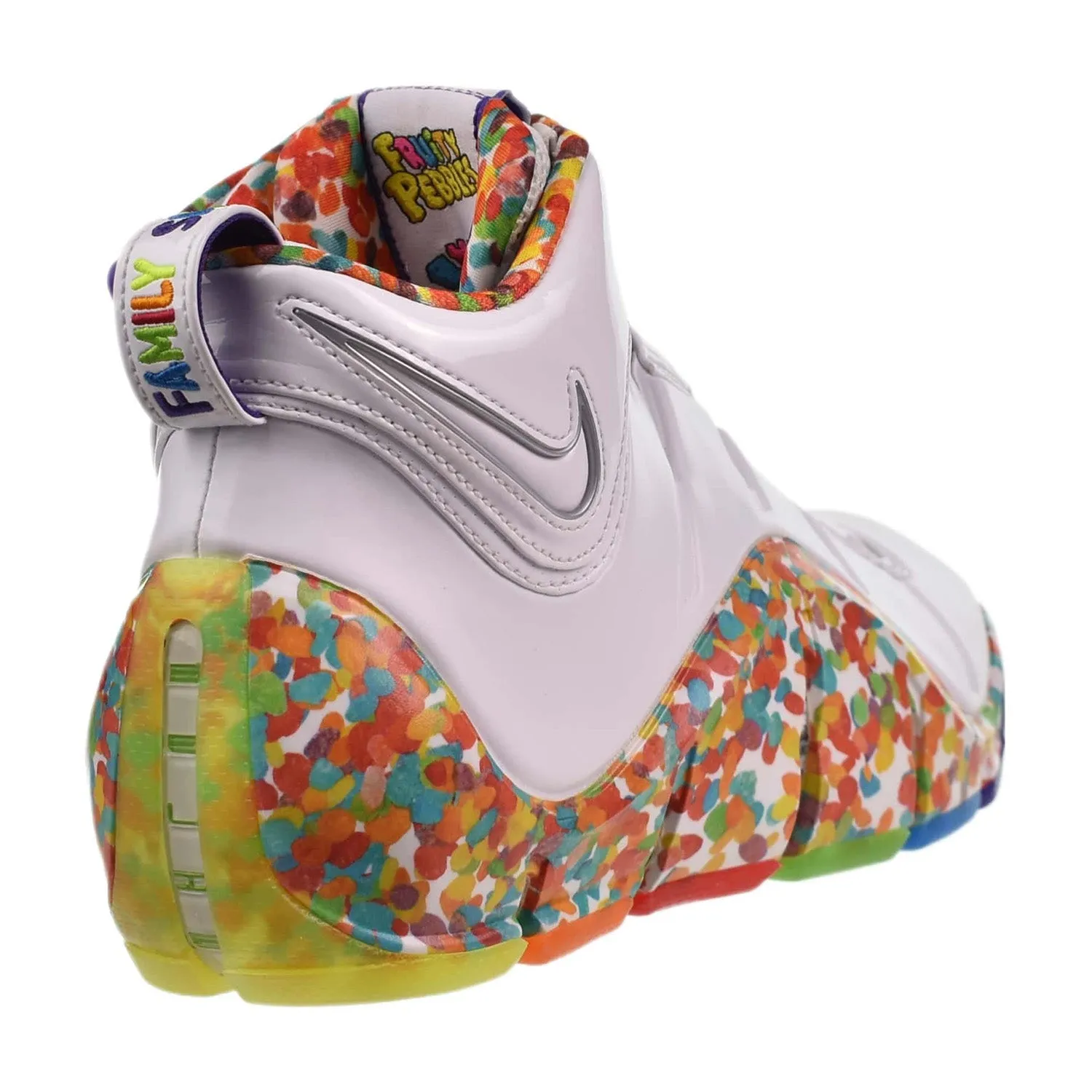 Nike LeBron 4 "Fruity Pebbles" Men's Shoes White-True Red-Mean Green