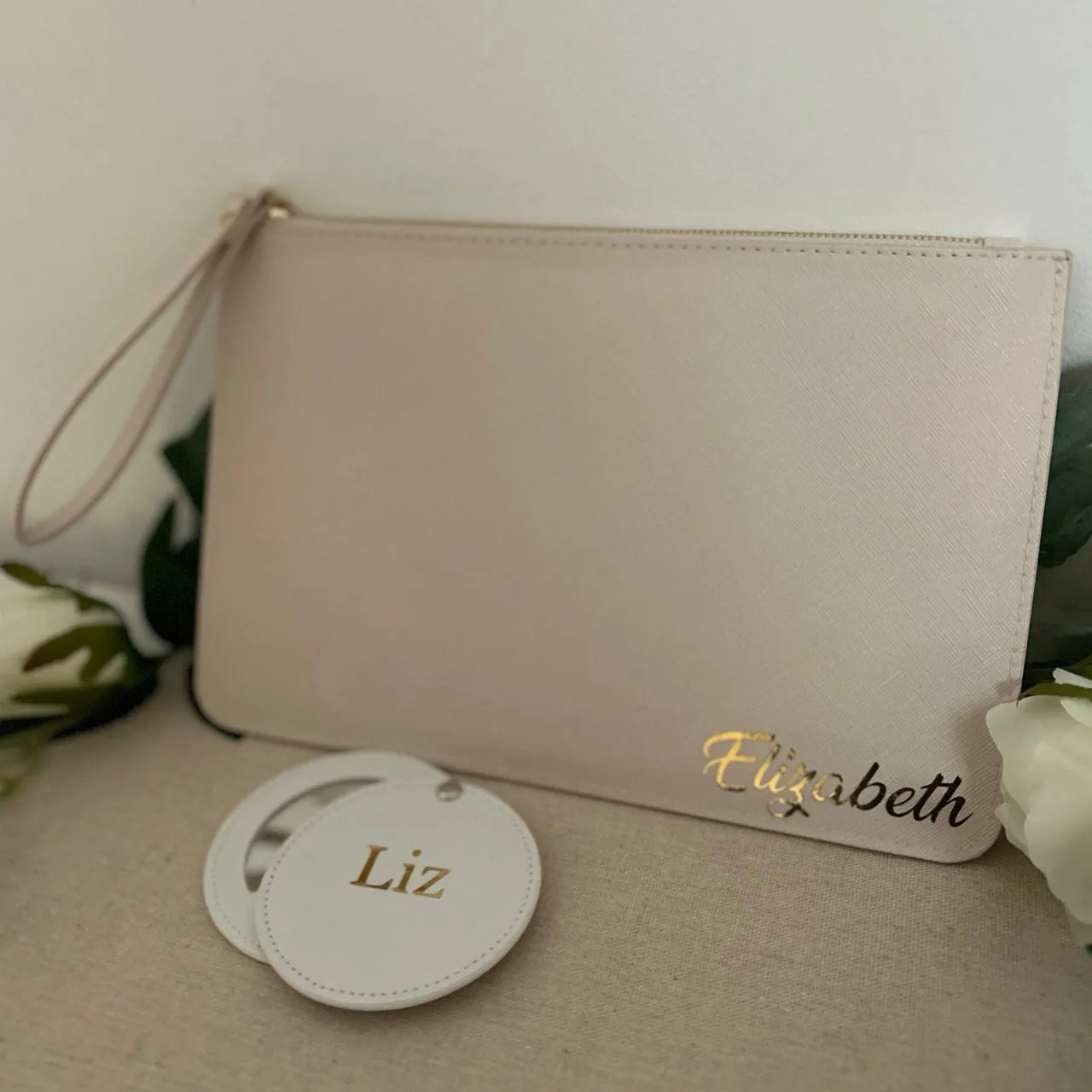 Personalised Bridesmaids Clutch Bag - Personalised Bridesmaids Gift