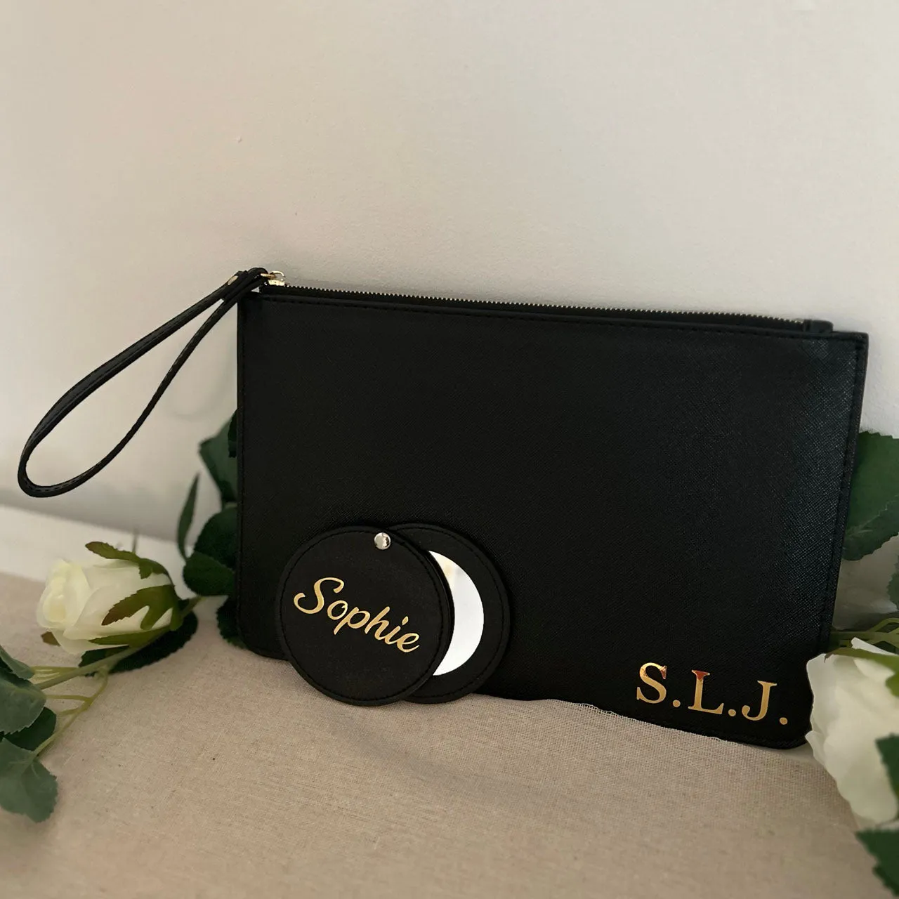 Personalised Bridesmaids Clutch Bag - Personalised Bridesmaids Gift