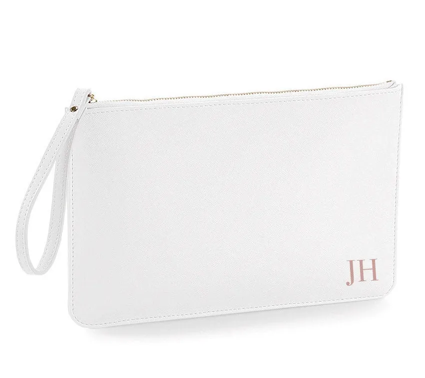 Personalised Initial Clutch Bag