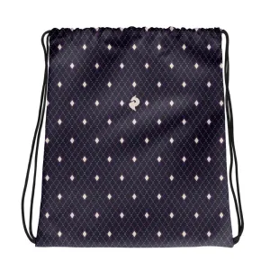 Pink Dragon Nexus Drawstring Bag