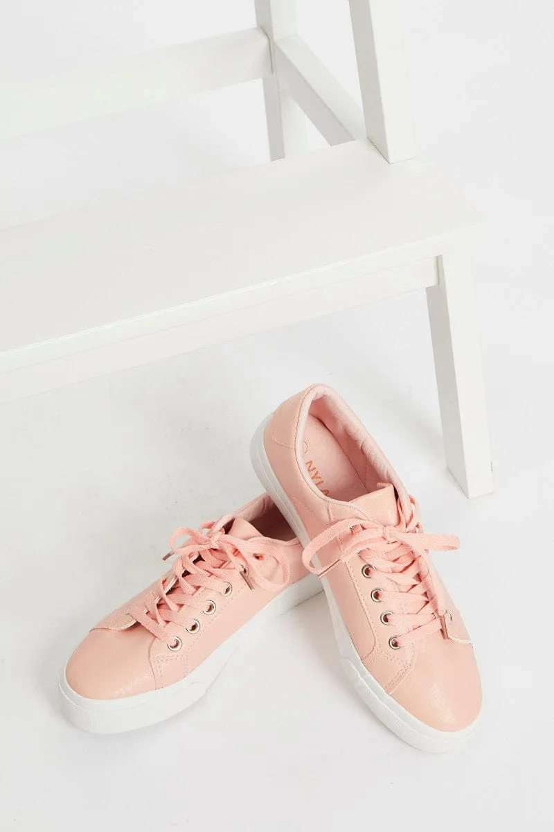 Pink Nyla Rose Sneakers