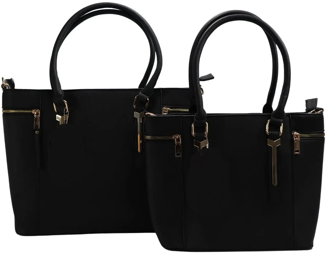 PML1521_RD 2-in-1 Fashion Shopper Set