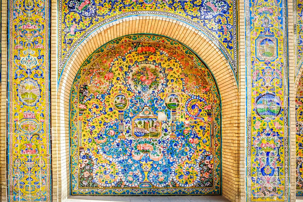 "Golestan Palace" Clutch Bag