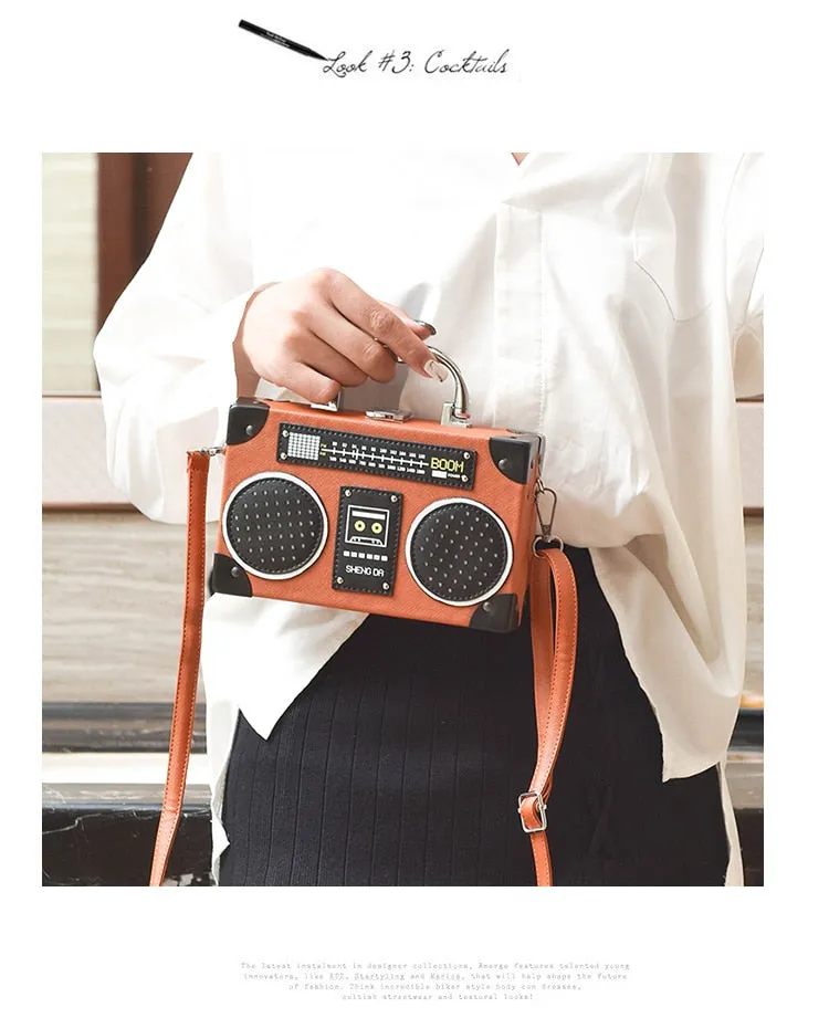 Retro radio bag