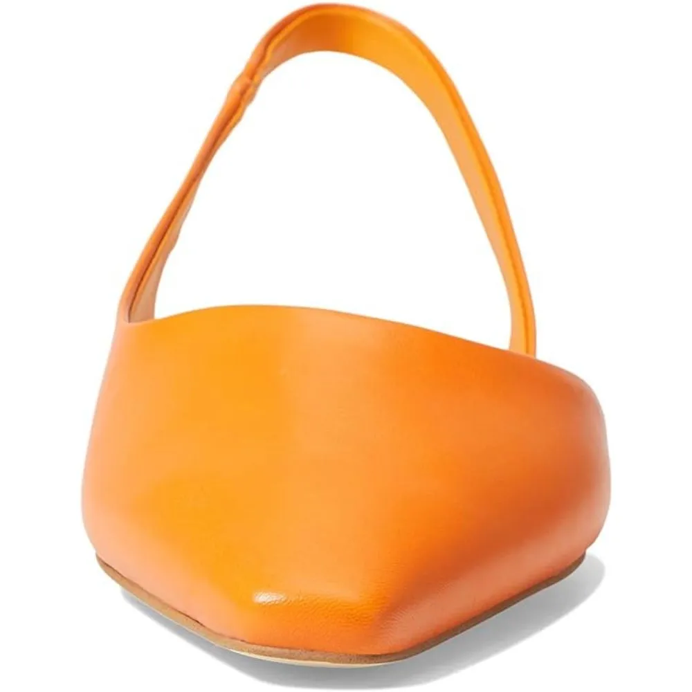 Riva Mandarin Leather Franco Sarto Slingback Flats