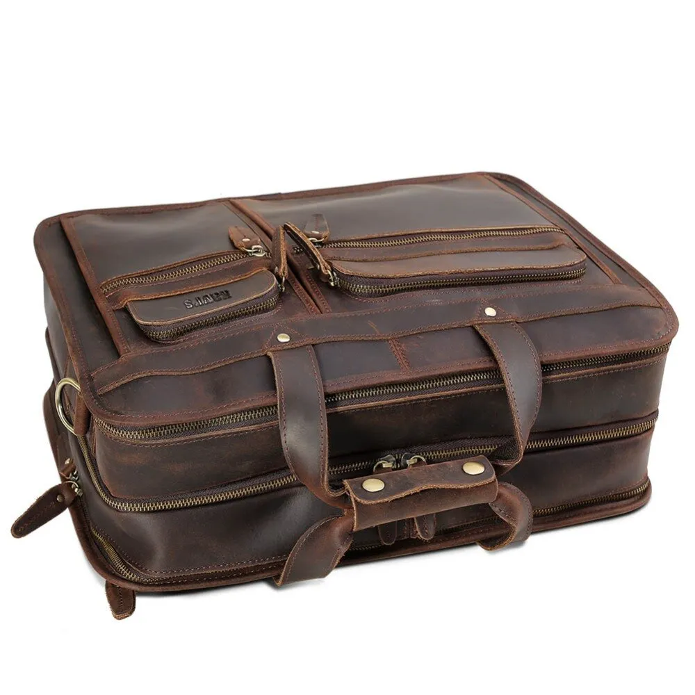 Sidiou Group Handbag Bag Men Travel for Laptop Briefcase Male Crossbody Hand Sling Handles Tote