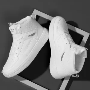 Sneakers High Top Lace-Up Front Skate Shoes