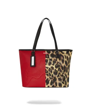 Split Cheetah Tote