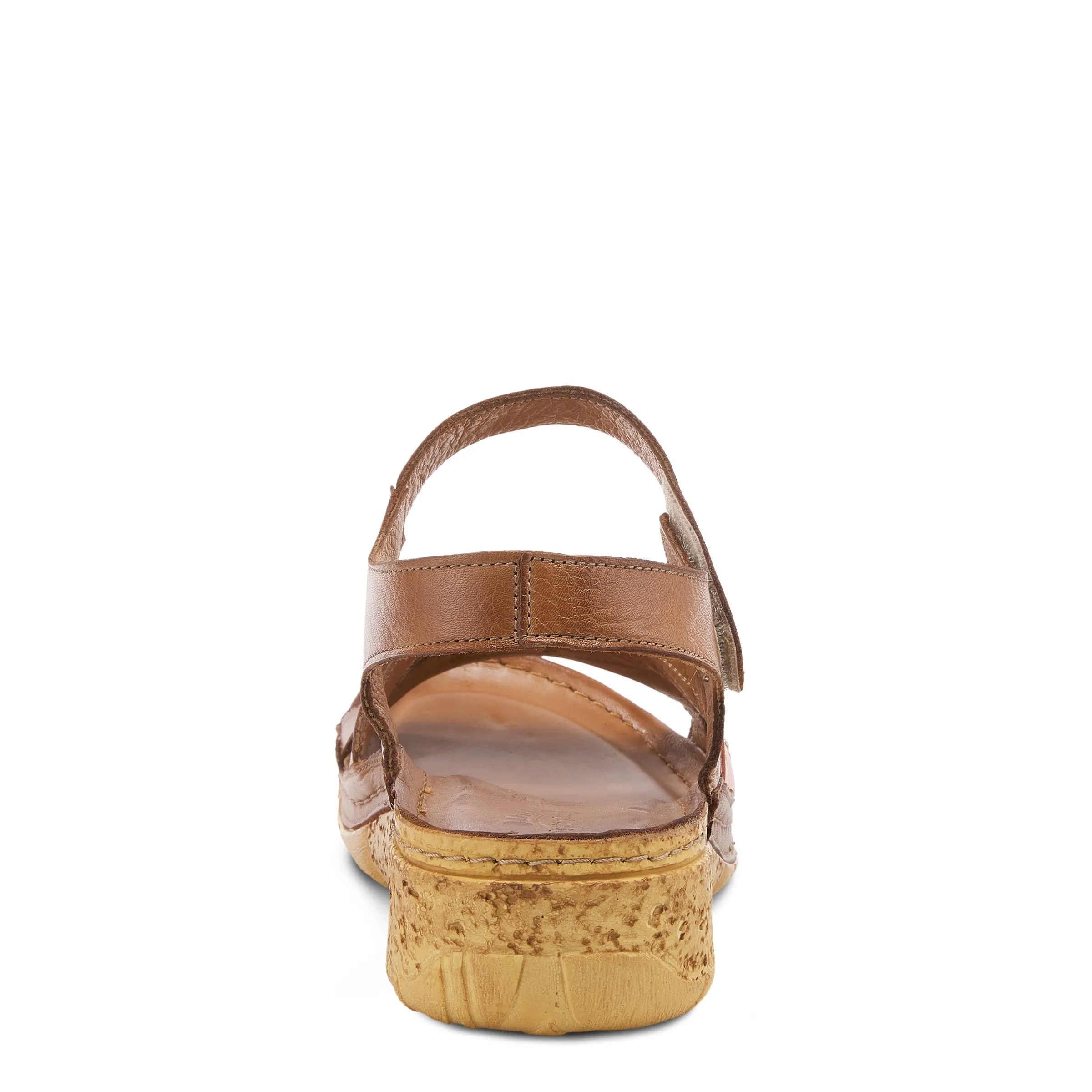 Spring Step Shoes Leaf Quarter Strap Sandals Women's Leather