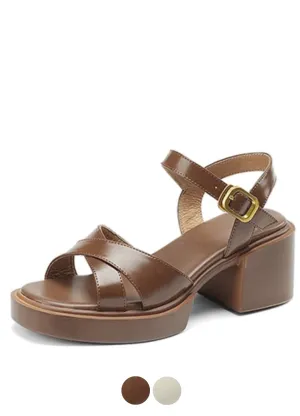 USS Shoes Eladia Women's Patent Leather Sandals