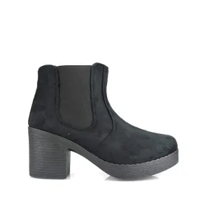 VANESSA Chunky Heel Sole Chelsea Boot