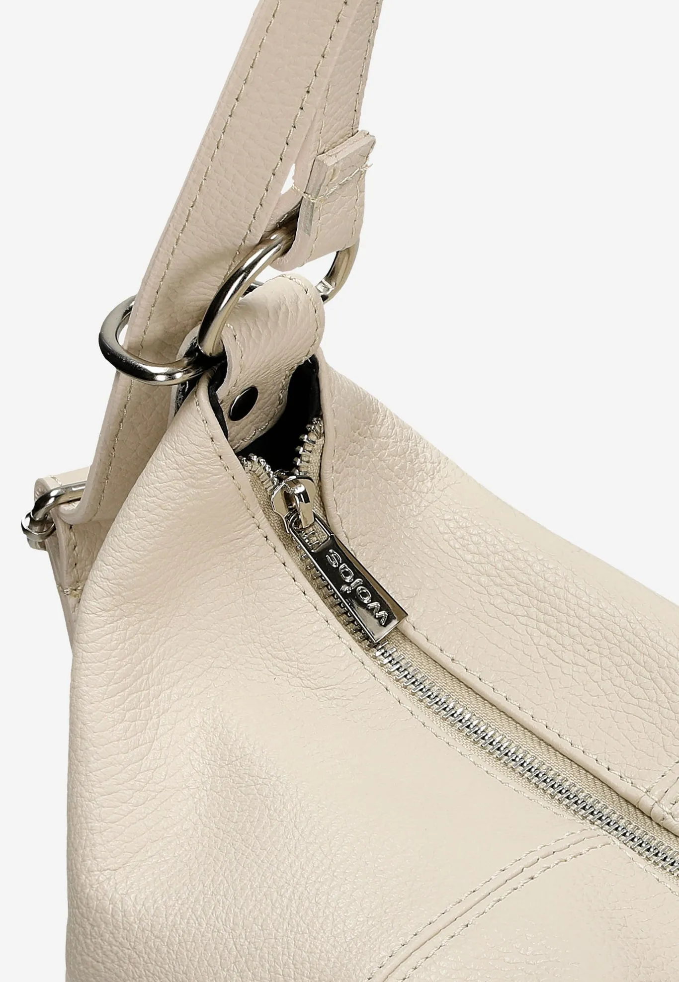 Wojas 2 in 1 Beige Leather Backpack and Handbag | 8002154