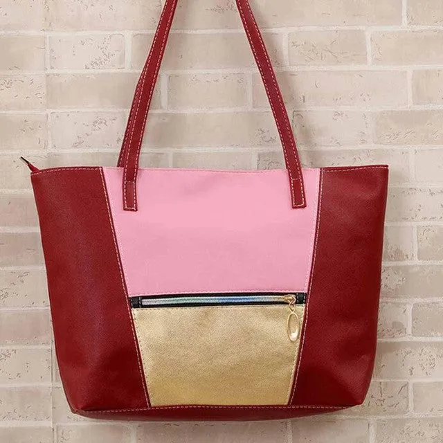 Women Bags Shoulder Bag Tote Case Purse Leather Wallet Large Tote Women's Messenger Bags bolsa feminina para mujer #25