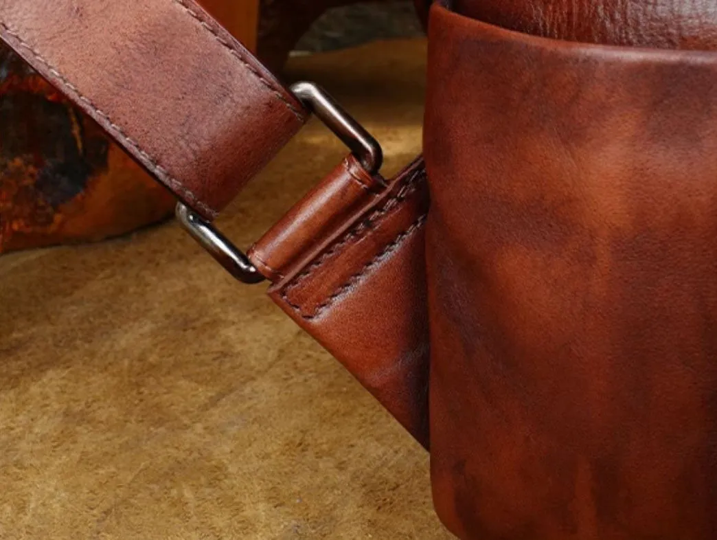 Womens Mini Leather Rucksack Shoulder Bag Leather Backpack Purse For Women