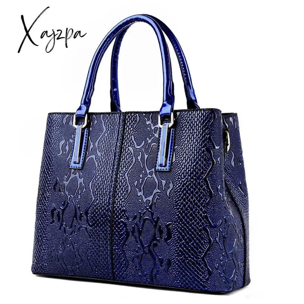 Xajzpa - Luxury Designer Handbag High Quality Leather Handbags Large Capacity Crossbody Bags for Women New Shoulder Bags Tote Bag